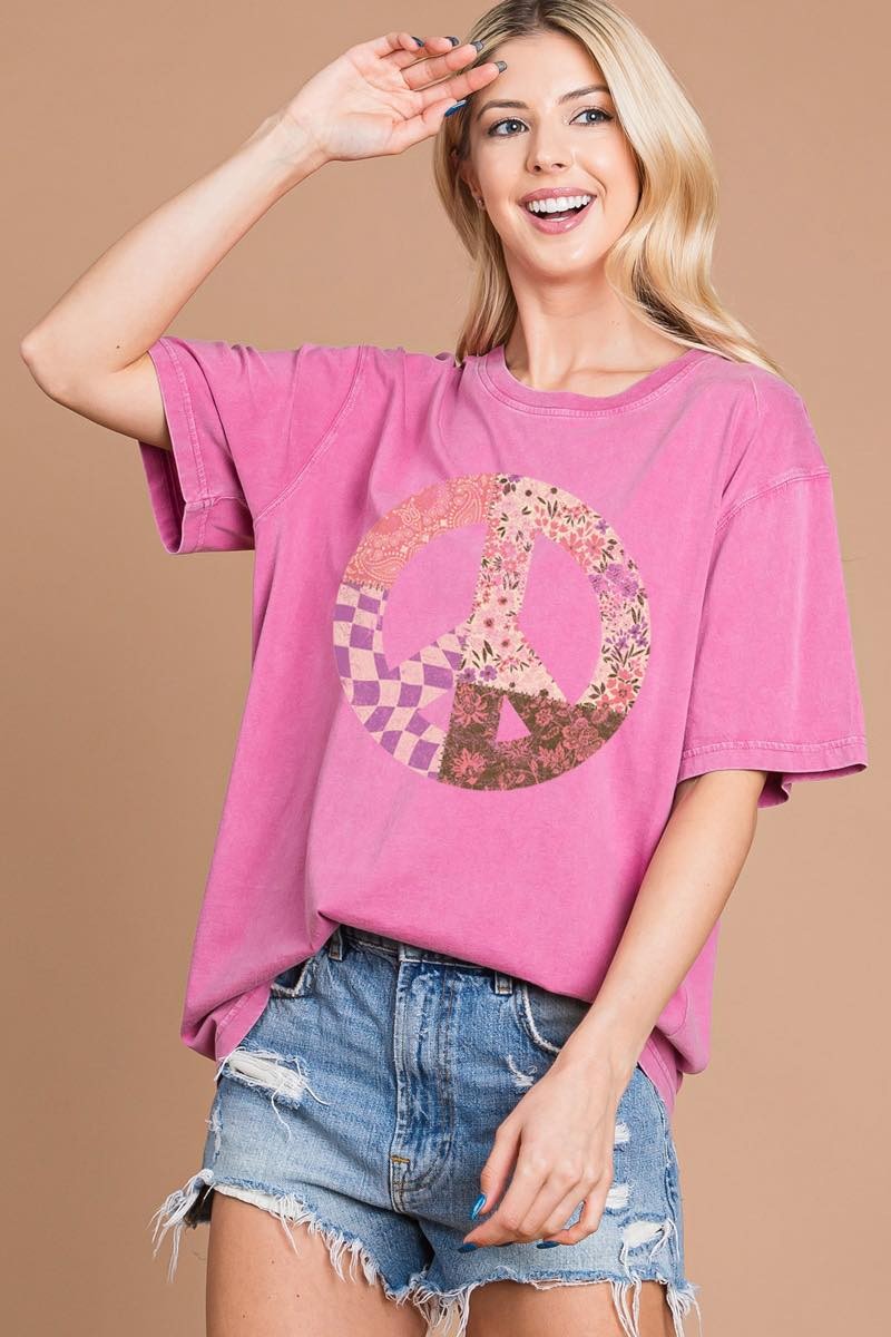 BOHO PEACE TEE