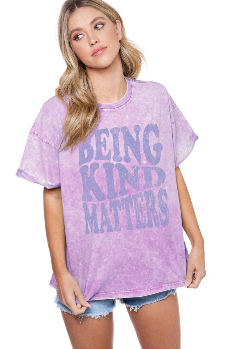 BEING KIND MATTERS TEE