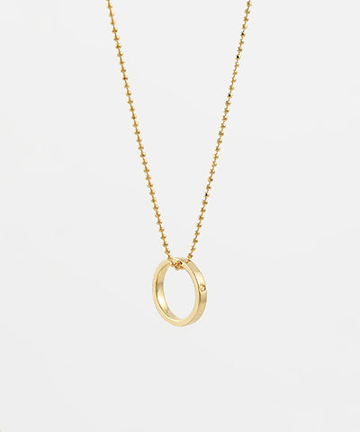 RING PENDANT NECKLACE